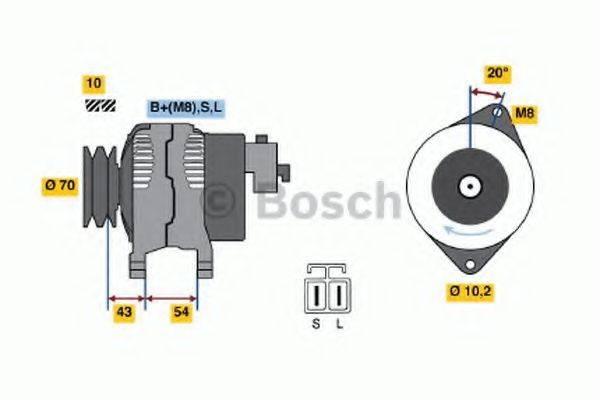 BOSCH 4560 Генератор