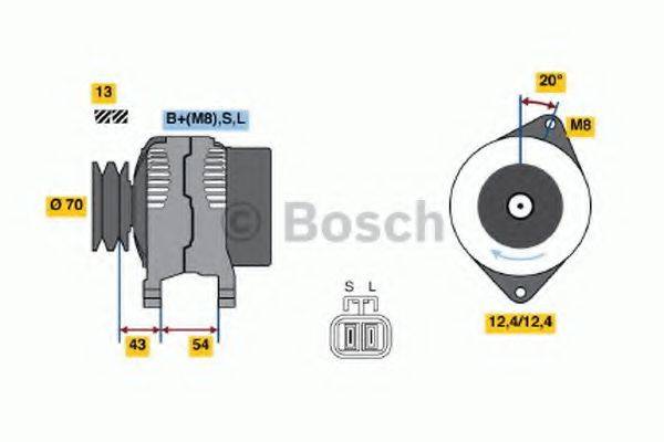 BOSCH 4561 Генератор