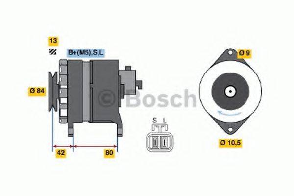 BOSCH 4563 Генератор