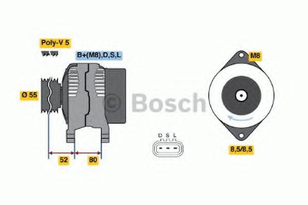 BOSCH 4573 Генератор