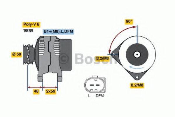 BOSCH 4607 Генератор