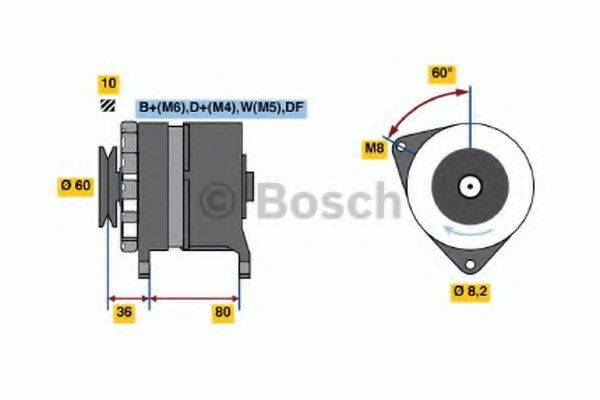 BOSCH 4608 Генератор