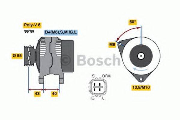 BOSCH 4611 Генератор