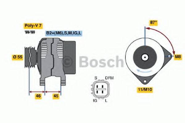 BOSCH 4612 Генератор