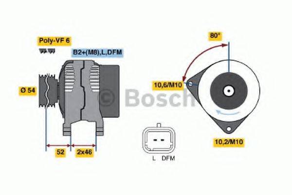 BOSCH 4624 Генератор