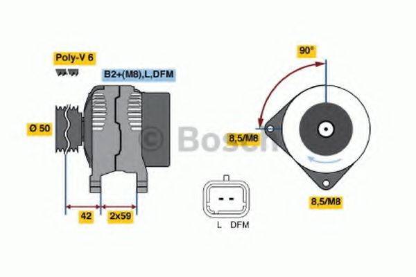 BOSCH 4625 Генератор
