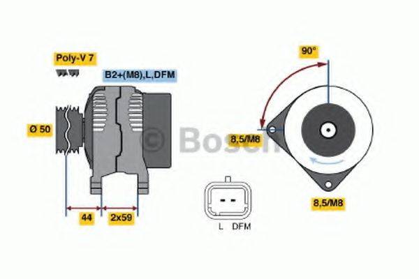 BOSCH 4626 Генератор