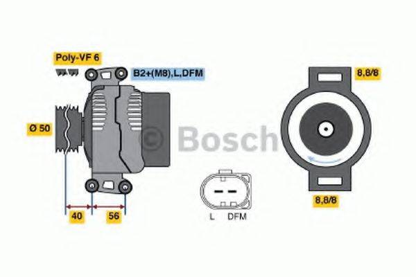 BOSCH 4634 Генератор