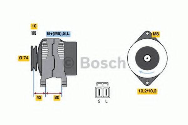 BOSCH 4637 Генератор
