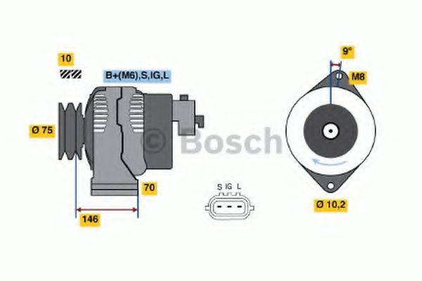 BOSCH 4638 Генератор