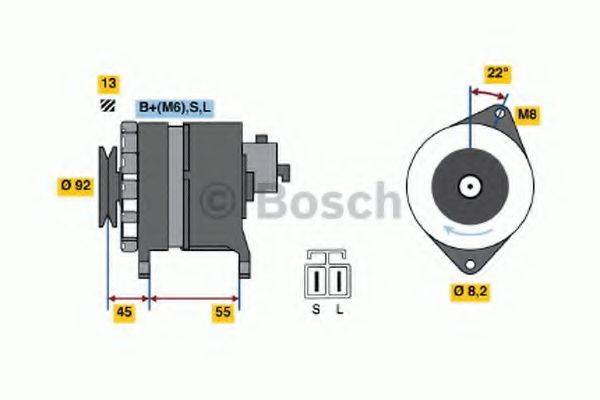 BOSCH 4640 Генератор