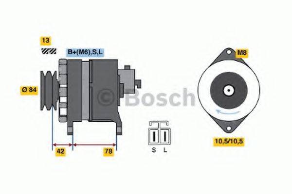 BOSCH 4642 Генератор