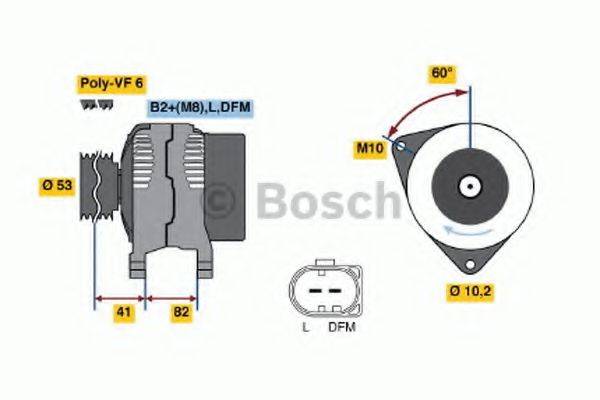 BOSCH 4652 Генератор