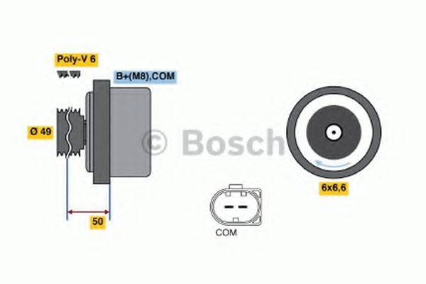 BOSCH 4717 Генератор