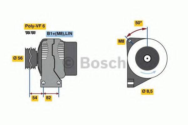 BOSCH 4738 Генератор