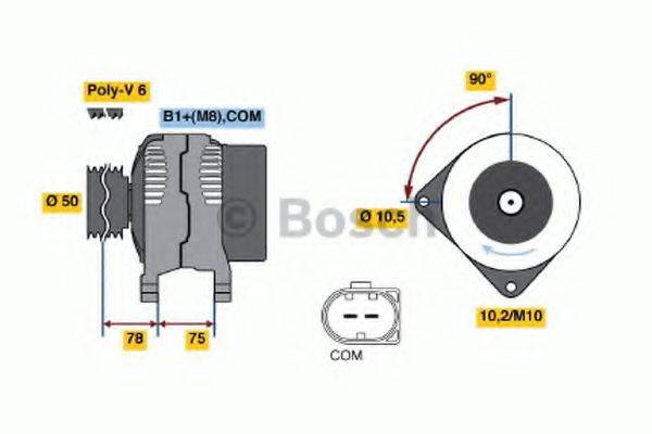 BOSCH 4740 Генератор