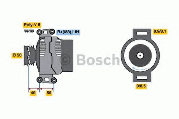 BOSCH 4764 Генератор