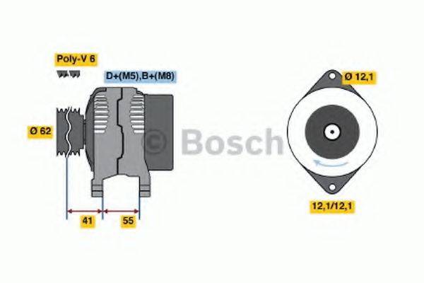 BOSCH 4777 Генератор