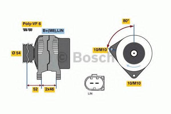 BOSCH 4796 Генератор