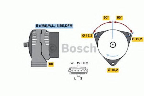 BOSCH 4811 Генератор