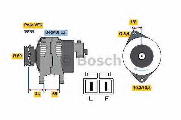 BOSCH 4830 Генератор