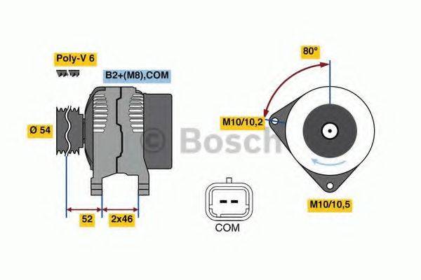 BOSCH 4836 Генератор
