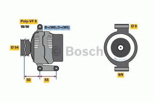 BOSCH 4877 Генератор