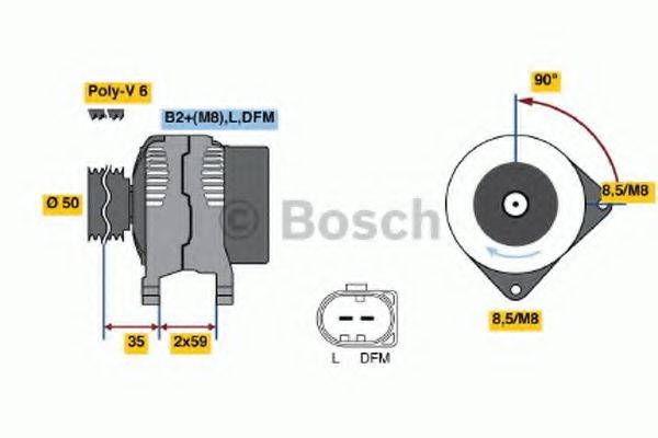BOSCH 4889 Генератор
