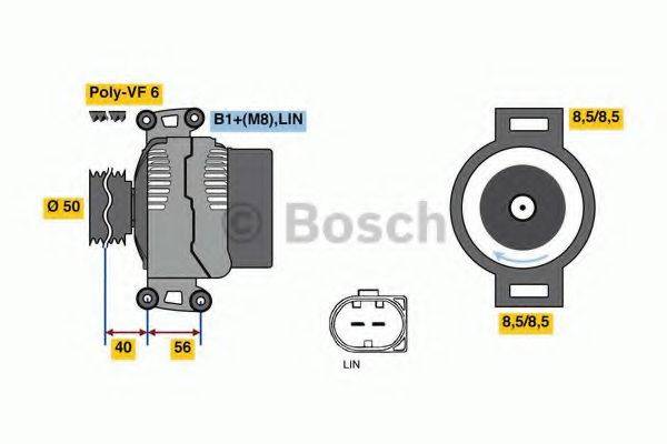BOSCH 4901 Генератор