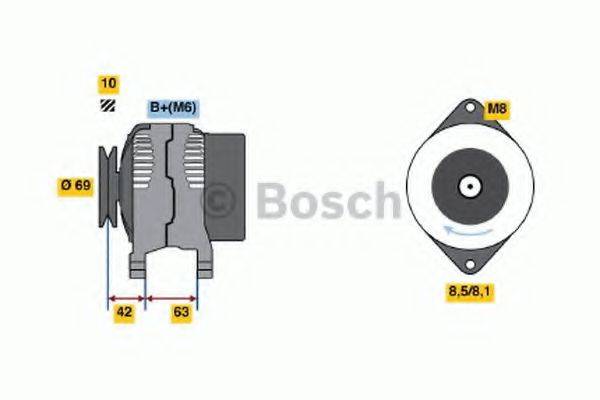 BOSCH 4905 Генератор