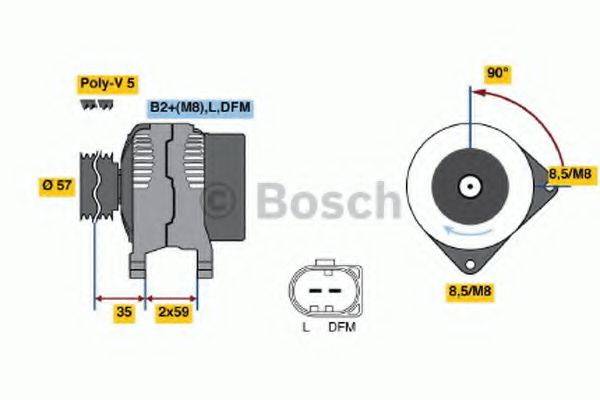 BOSCH 4910 Генератор