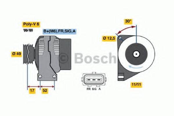 BOSCH 4912 Генератор