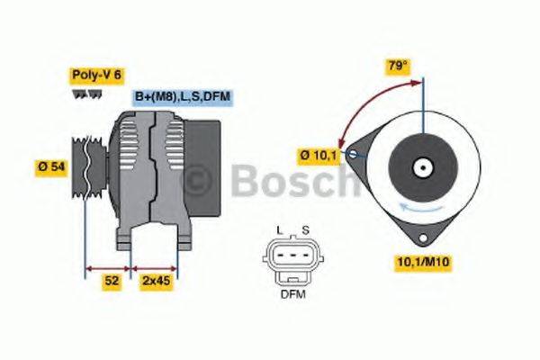 BOSCH 4916 Генератор