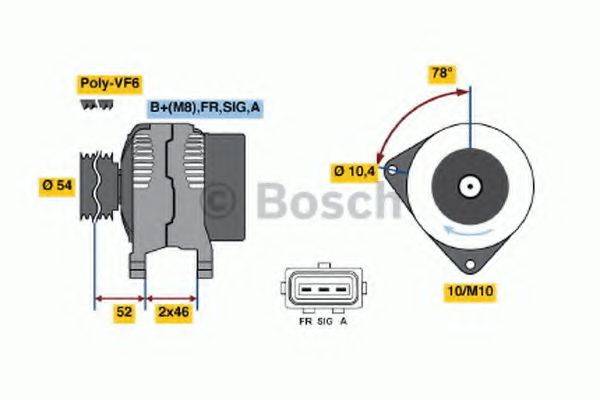 BOSCH 4917 Генератор