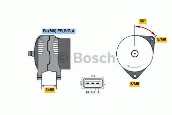 BOSCH 4918 Генератор