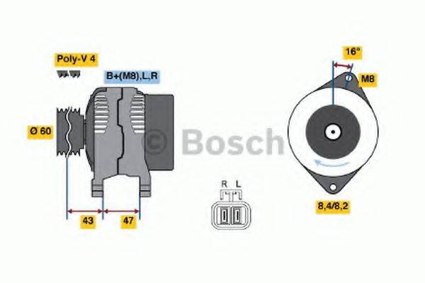 BOSCH 4920 Генератор
