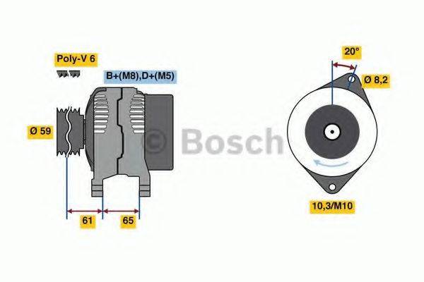 BOSCH 4931 Генератор