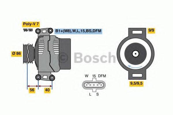 BOSCH 4932 Генератор