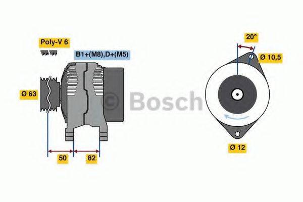 BOSCH 4942 Генератор