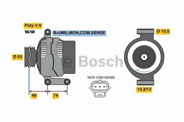 BOSCH 4946 Генератор