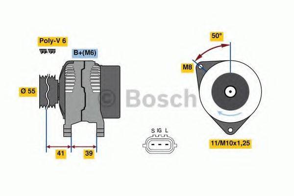 BOSCH 4949 Генератор