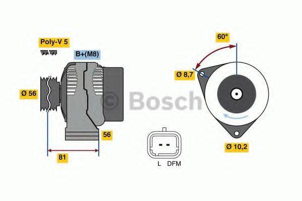 BOSCH 4963 Генератор