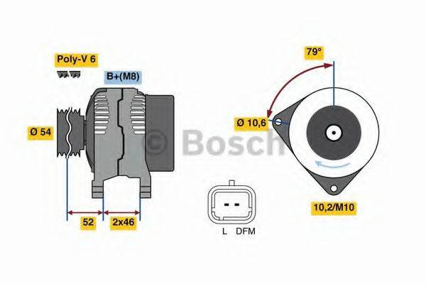BOSCH 4970 Генератор