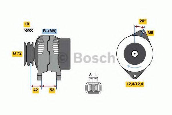 BOSCH 4988 Генератор