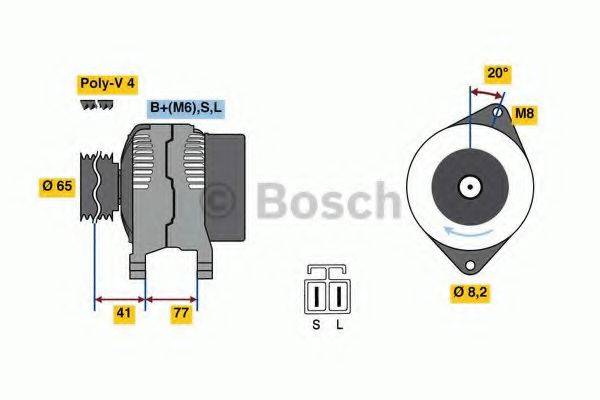 BOSCH 4990 Генератор