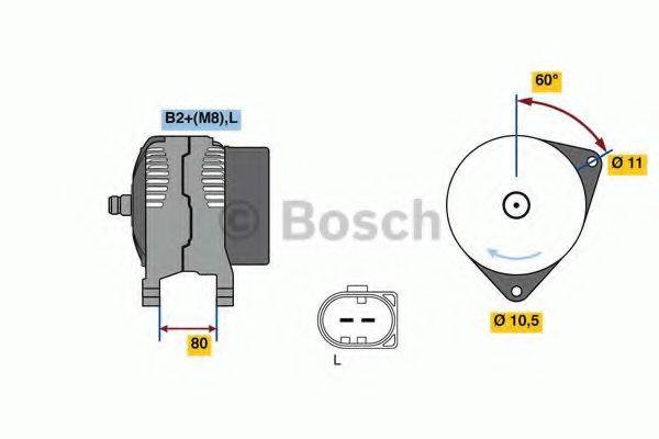 BOSCH 4995 Генератор