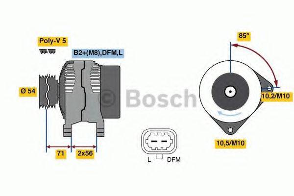 BOSCH 4999 Генератор