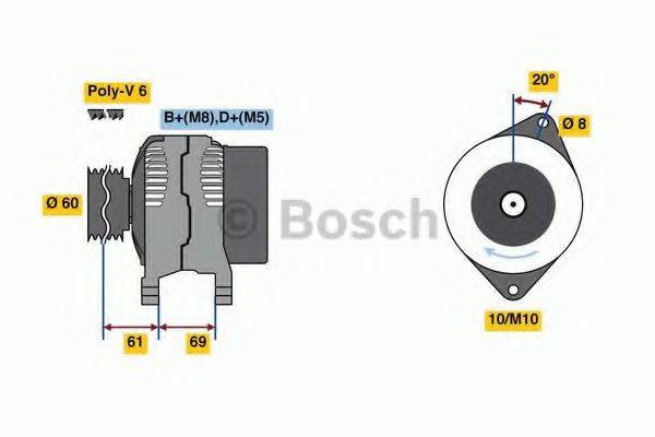BOSCH 8003 Генератор