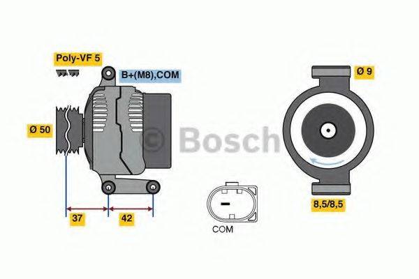 BOSCH 8004 Генератор