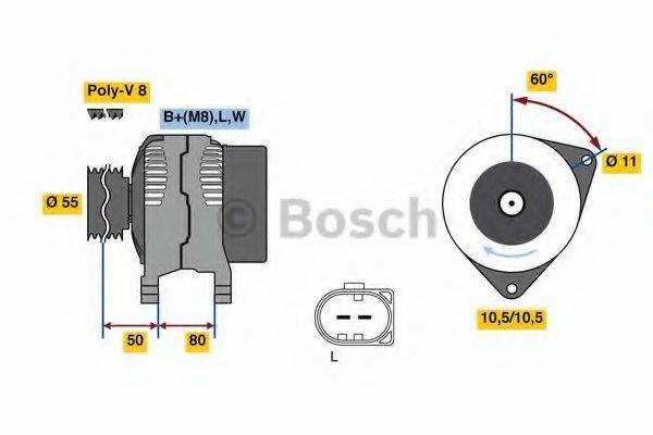 BOSCH 8007 Генератор